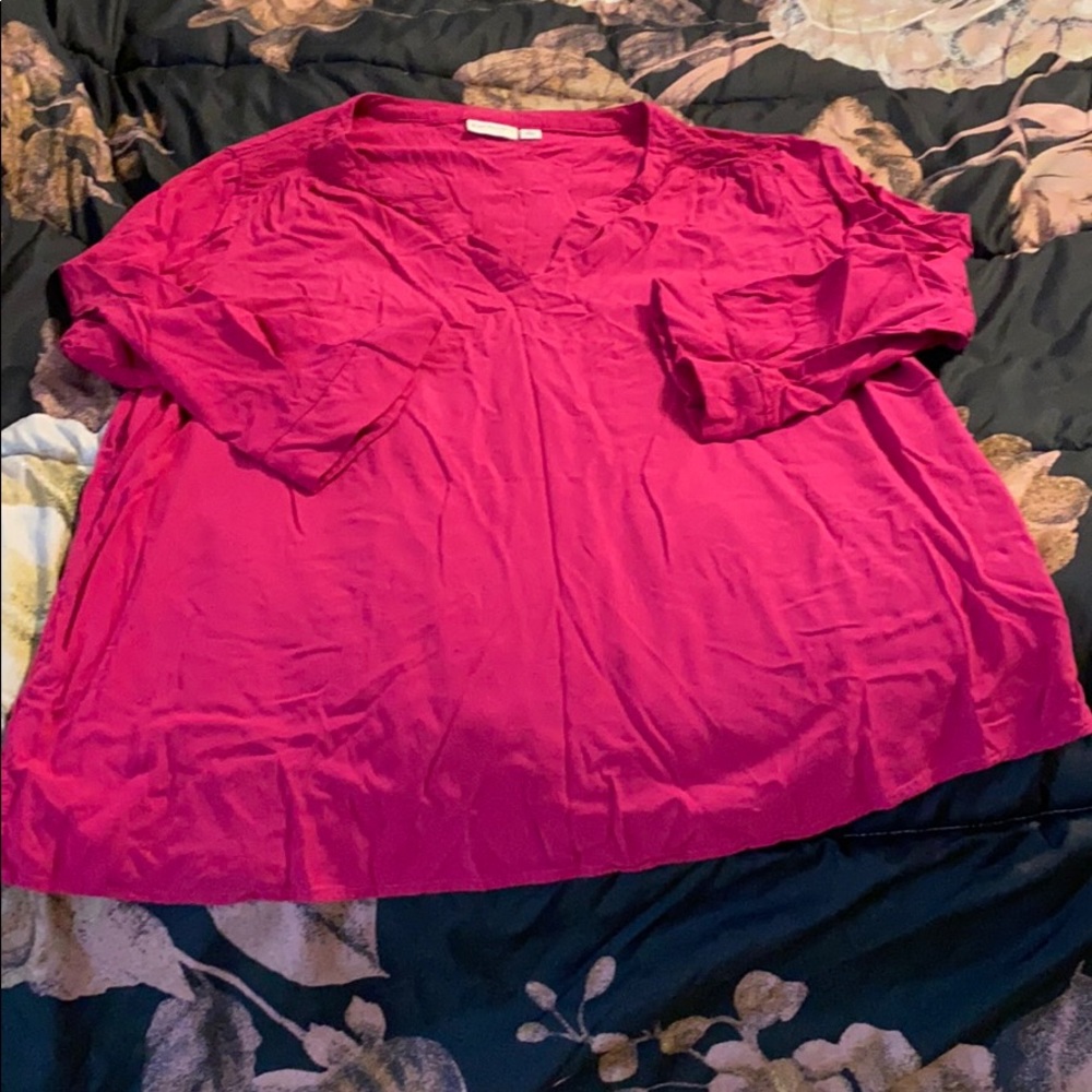 Pink blouse